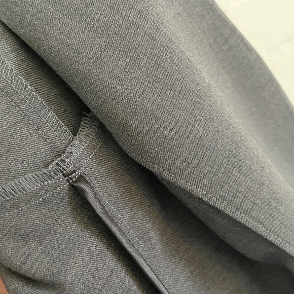 Sarah Pacini Crop Blazer Asymmetrical Collar Gray Wool blend Business Casual S - Picture 9 of 13